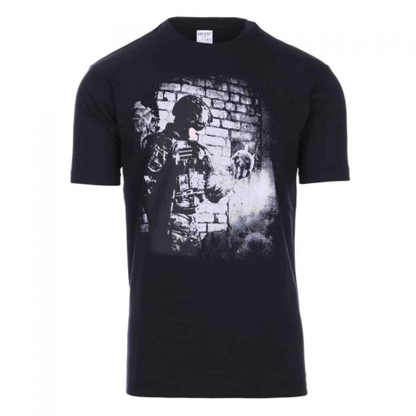 101 inc soldier skull T-shirt 101 INC soldier skull van 100% katoen. <div class="colordesc">Zwart</div>