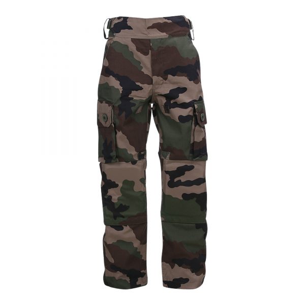 111310 Smock pants Recon <big>Smock pants Recon Ripstop broek Franse Camo gemaakt van 65% polyester en 35% katoen</big> <strong>Kenmerken:</strong> <ul> <li><big>Voorzien van 6 opbergzakken </big></li> <li><big>Knie-bescherming ( eventueel verwijderbaar )</big></li> <li><big>Breedte onderkant broekspijp verstelbaar door middel van rits </big></li> <li><big>Enkele molle aansluitingen </big></li> <li><big>Broek verstelbaar met koorden en riemen</big></li> </ul> <a title="Maattabel" href="https://dump.dev.newagents.nl/wp-content/uploads/2021/10/111310-Smock-pants-Recon.pdf" target="_blank" rel="noopener noreferrer"><button><span style="color: #ef471f; font-size: medium;"><strong>Maattabel</strong></span></button></a>