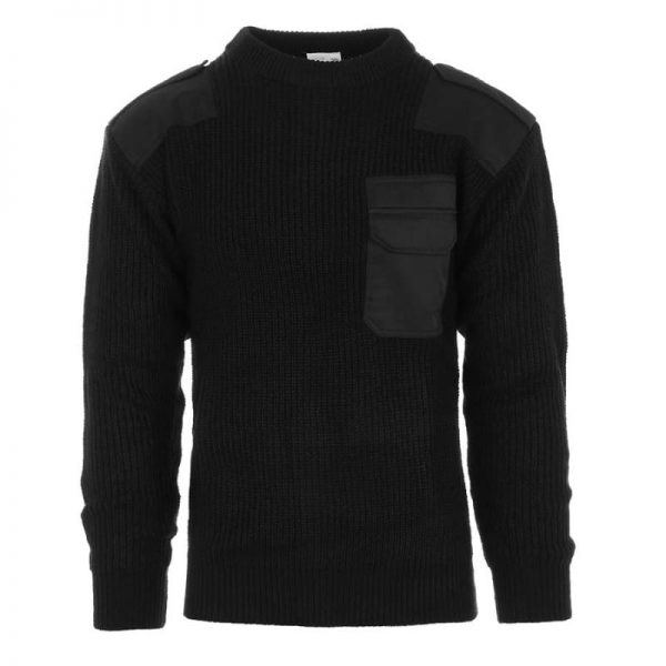 1313110 Commando trui acryl zwart <div class="colordesc"> De <strong>Fostex Garments Commando Trui</strong> is een robuuste en functionele <strong>militaire stijl trui</strong>, ontworpen voor <strong>werk, outdoor-activiteiten en dagelijks gebruik</strong>. Deze trui is beschikbaar in <strong>groen, blauw en zwart</strong> en biedt de perfecte combinatie van <strong>comfort, duurzaamheid en stijl</strong>. Dankzij het <strong>100% acrylmateriaal</strong> is de trui <strong>warm, slijtvast en flexibel</strong>, waardoor hij zowel in koude als gematigde weersomstandigheden ideaal is. De trui is voorzien van <strong>versterkte schouder- en elleboogstukken</strong>, wat extra stevigheid biedt bij intensief gebruik. Daarnaast heeft hij <strong>epauletten op de schouders</strong> en een <strong>praktische borstzak</strong> voor het opbergen van kleine essentials zoals een notitieblok of ID-kaart. <strong>Veelzijdig in gebruik:</strong> Deze trui is ideaal voor <strong>beveiligingspersoneel, outdoorliefhebbers, werkprofessionals en casual wear</strong>. Door zijn <strong>stevige pasvorm en ademend vermogen</strong> is hij geschikt voor diverse activiteiten en biedt hij optimale <strong>warmte en bewegingsvrijheid</strong>. <a title="Maattabel" href="https://dump.dev.newagents.nl/wp-content/uploads/2021/08/Commando-Trui-deDump.nl_.pdf" target="_blank" rel="noopener noreferrer"><button><span style="color: #ef471f;font-size: medium"><strong>Maattabel</strong></span></button></a> </div>