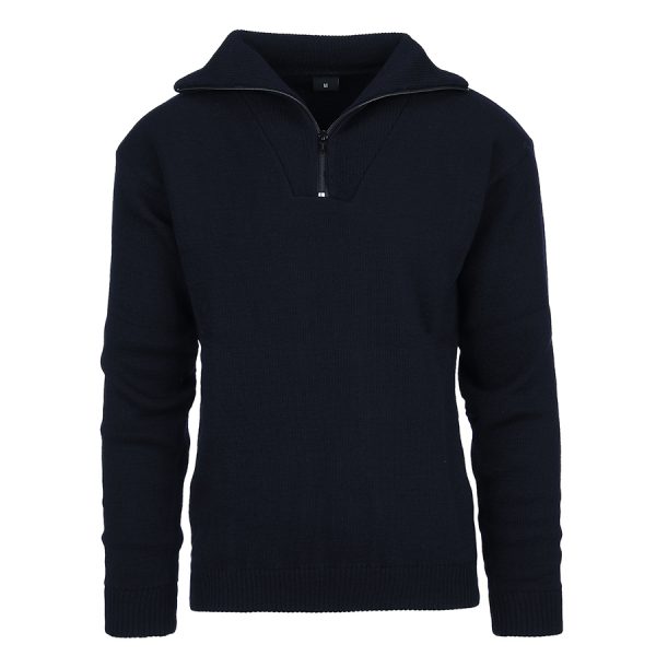 131341 Auckland schippers trui wol 1 Auckland schippers trui van 100% wol Blauw. Deze trui heeft een hoge kraag met ritssluiting en wordt veelal gedragen door schippers. <div></div> <div><a title="Maattabel" href="https://dump.dev.newagents.nl/wp-content/uploads/2022/09/Maattabel-131341-Auckland-schippers-trui-wol.pdf" target="_blank" rel="noopener"><button><span style="color: #ef471f;font-size: medium"><strong>Maattabel</strong></span></button></a></div>