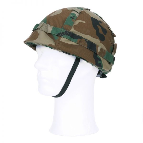 212136 Kinder helm Woodland de luxe van 100% plastic en een woodland cover. Deze helm wordt veelal gebruikt voor themafeestjes, carnaval en dergelijke. <div class="colordesc"></div>