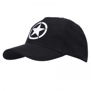 Fostex BASEBALL CAP ALLIED STAR WWII Zwart