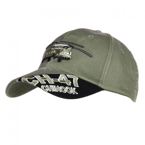 BASEBALL CAP CH 47 CHINOOK STONE WASHED <h3 data-start="0" data-end="70"><strong data-start="4" data-end="68">Baseball Cap CH-47 Chinook Stonewashed – Stoer & Comfortabel</strong></h3> <p data-start="72" data-end="384">De <strong data-start="75" data-end="105">CH-47 Chinook Baseball Cap</strong> is een must-have voor luchtvaartliefhebbers en fans van militaire helikopters. Deze stijlvolle cap is gemaakt van <strong data-start="220" data-end="247">100% stonewashed katoen</strong>, wat zorgt voor een robuuste, vintage look. Dankzij de <strong data-start="303" data-end="327">verstelbare sluiting</strong> past hij altijd perfect en biedt hij optimaal comfort.</p> <p data-start="386" data-end="543">Op de voorzijde van de cap prijkt een <strong data-start="424" data-end="479">gedetailleerde print van de iconische CH-47 Chinook</strong>, een van de meest herkenbare transporthelikopters ter wereld.</p>