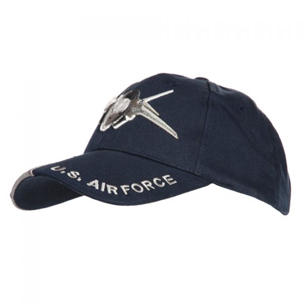 BASEBALL CAP F 35 Baseball cap van 100% katoen Opdruk F-35 Lightning (JSF). <div class="colordesc">Blauw</div>