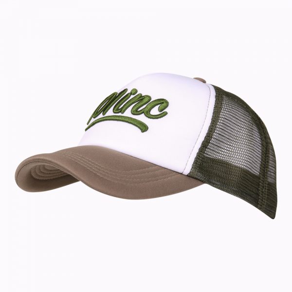BASEBALL CAP MESH 101 INC 4 Baseball cap van katoen/polyester met aan de achterzijde mesh De cap is verstelbaar en heeft een print op de voorzijde van de cap.