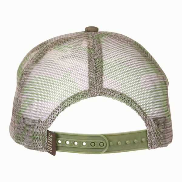 BASEBALL CAP MESH 101 INC 8aa Baseball cap van katoen/polyester met aan de achterzijde mesh De cap is verstelbaar en heeft een print op de voorzijde van de cap.