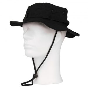 Bush hoed de luxe ripstop Zwart