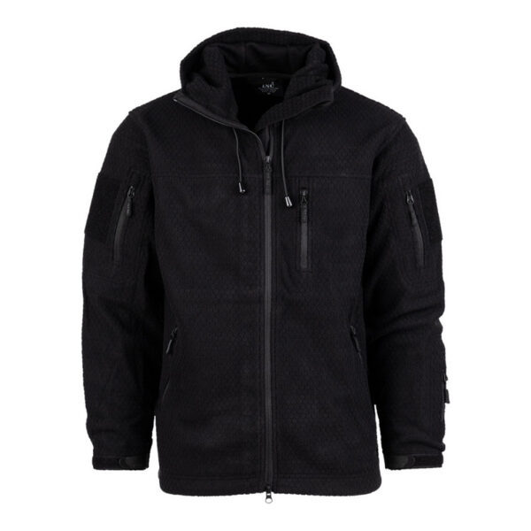 Hexagon fleece vest55 Ben je op zoek naar een comfortabel en functioneel fleece vest dat je warm houdt tijdens al je outdooractiviteiten? Het <strong>Hexagon fleece vest</strong> biedt een perfecte balans tussen stijl en functionaliteit. Dit veelzijdige vest is vervaardigd uit 260g/m² hoogwaardig polyester en biedt niet alleen optimale warmte, maar is ook ademend, zodat je je zelfs in actieve situaties comfortabel voelt. Dankzij het strakke ontwerp en de praktische details is dit vest ideaal voor zowel werk als recreatie. Met de handige verstelbare capuchon ben je goed beschermd tegen wind en regen, terwijl de verschillende zakken ervoor zorgen dat je altijd al je benodigdheden bij de hand hebt. Dit vest is uitgerust met <strong>twee ruime cargo-zakken op de mouwen</strong>, een cargo-zak op de onderarm, en <strong>drie voorzakken</strong> – perfect voor het veilig opbergen van je telefoon, sleutels, en andere kleine items. Dankzij de mogelijkheid om patches met velcro te bevestigen op de mouwen, kun je dit vest bovendien personaliseren naar je eigen smaak en wensen.