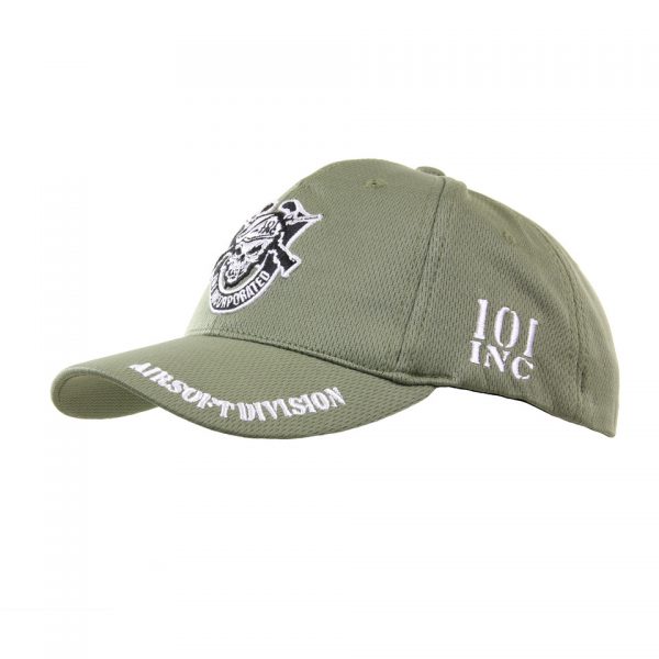 KINDERPET 101 SKULL LOGO1 Kinderpet Groen van 100% polyester.