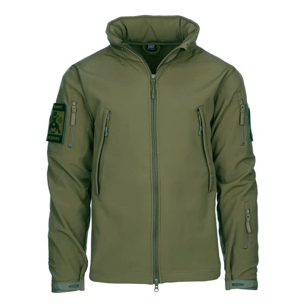 Soft shell jack tactical 101 inc <div> Het <strong>Tactical Softshell Jacket</strong> is speciaal ontworpen voor veelzijdig gebruik tijdens outdoor activiteiten zoals wandelen, vissen, survival en airsoft. Deze jas is gemaakt van <strong>4-way elastische stof</strong> die <strong>waterbestendig</strong> is, waardoor je beschermd blijft tegen de elementen. Dankzij de combinatie van warmtebehoud en vochtregulatie is het de perfecte keuze voor intensieve activiteiten. Het jack is uitgerust met meerdere zakken, <strong>ventilatieopeningen onder de armen</strong>, en een opbergbare hoodie, wat zorgt voor functionaliteit en comfort in elke situatie. De <strong>fleece binnenlaag</strong> houdt je warm, terwijl de jas lichtgewicht blijft. <strong>Versterkte armpanelen</strong> en <strong>verstelbare polsbanden</strong> bieden extra duurzaamheid en flexibiliteit, en de <strong>velcro patchpanelen</strong> op de schouders maken het gemakkelijk om je uitrusting te personaliseren. </div> <div><a title="Maattabel" href="https://dump.dev.newagents.nl/wp-content/uploads/2023/01/129840-Softshell-jack-tactical-maattabel1.pdf" target="_blank" rel="noopener noreferrer"><button><span style="color: #ef471f; font-size: medium;"><strong>Maattabel</strong></span></button></a></div>