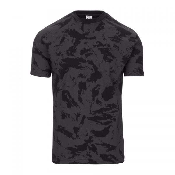 T SHIRT FOSTEE CAMO2 Het <strong>Fostee Camouflage T-shirt</strong> is ontworpen voor een comfortabele en veelzijdige pasvorm. Dit T-shirt is vervaardigd uit <strong>95% katoen</strong> en <strong>5% elastaan</strong>, wat zorgt voor een uitstekende combinatie van ademend vermogen en rekbaarheid. Het heeft een <strong>gewicht van 160 gram/m²</strong>, wat bijdraagt aan de duurzaamheid en kwaliteit van het shirt. Het <strong>tapered neck</strong> design zorgt voor een moderne en strakke uitstraling. Ideaal voor dagelijks gebruik of als onderdeel van je camouflagedracht. <a title="Maattabel" href="https://dump.dev.newagents.nl/wp-content/uploads/2022/11/133395-T-shirt-Fostee-camo-Maattabel.pdf" target="_blank" rel="noopener noreferrer"><button><span style="color: #ef471f; font-size: medium;"><strong>Maattabel</strong></span></button></a>