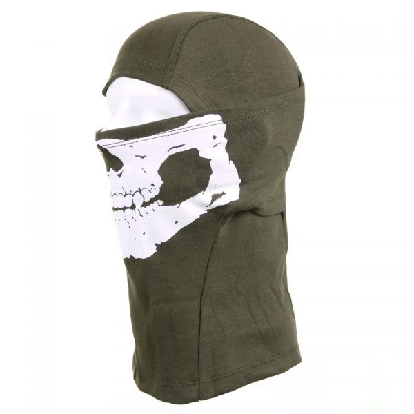 bivak skull1 De Bivak Skull is een praktische en veelzijdige bivakmuts, vervaardigd uit 100% katoen. Deze muts biedt een comfortabele pasvorm en ademend vermogen, waardoor hij geschikt is voor diverse omstandigheden. Of je nu op zoek bent naar extra bescherming tijdens outdoor-activiteiten of een stijlvolle toevoeging voor je dagelijkse outfit, deze bivakmuts biedt de oplossing. Met zijn eenvoudige ontwerp en hoogwaardige katoenen materiaal, zorgt de Bivak Skull voor zowel functionaliteit als comfort. Het gebruik van 100% katoen maakt de muts zacht voor de huid en ideaal voor langdurig dragen.