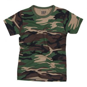 Kinder t-shirt camo