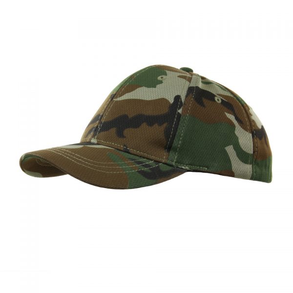 kinderpet Kinderpet Groen van 100% polyester.