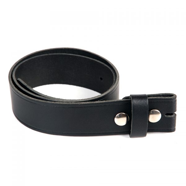 leren riem zonder gesp 100% leren riem zonder gesp. <div class="colordesc">Zwart</div>