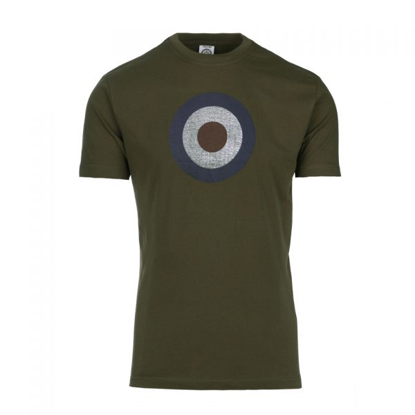 raf1 T-shirt RAF van 100% katoen! Met oud RAF logo!!! <div class="colordesc">Groen</div>