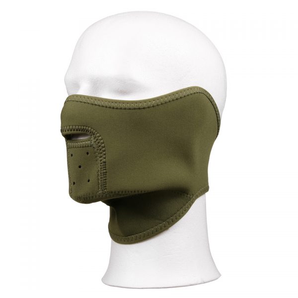 recon 1 Ons Face mask Recon is ontworpen met jouw comfort en bescherming in gedachten. Dit gezichtsmasker is vervaardigd uit hoogwaardig 100% neopreen, wat zorgt voor duurzaamheid en flexibiliteit. Het masker is voorzien van klittenbandbevestiging, waardoor het gemakkelijk aan te passen is aan jouw wensen. Of je nu extra bescherming nodig hebt tijdens outdoor activiteiten, of gewoon je gezicht wilt bedekken, dit masker biedt de oplossing. Neopreen staat bekend om zijn isolerende eigenschappen, waardoor het masker geschikt is voor verschillende weersomstandigheden. Of het nu warm en zonnig is of koud en winderig, het Face mask Recon biedt comfort en bescherming. <div class="colordesc">Groen</div>