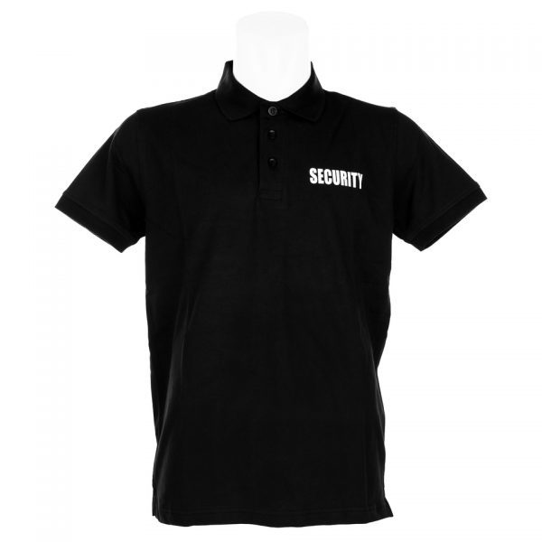 security stretch Security Polo stretch van 95% Katoen en 5% Elastan. <div class="colordesc">Zwart</div>