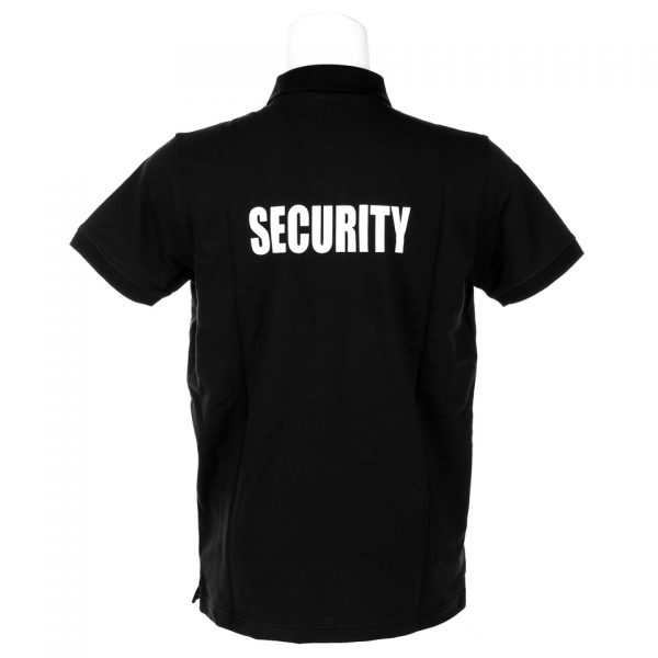 security stretch1 Security Polo stretch van 95% Katoen en 5% Elastan. <div class="colordesc">Zwart</div>