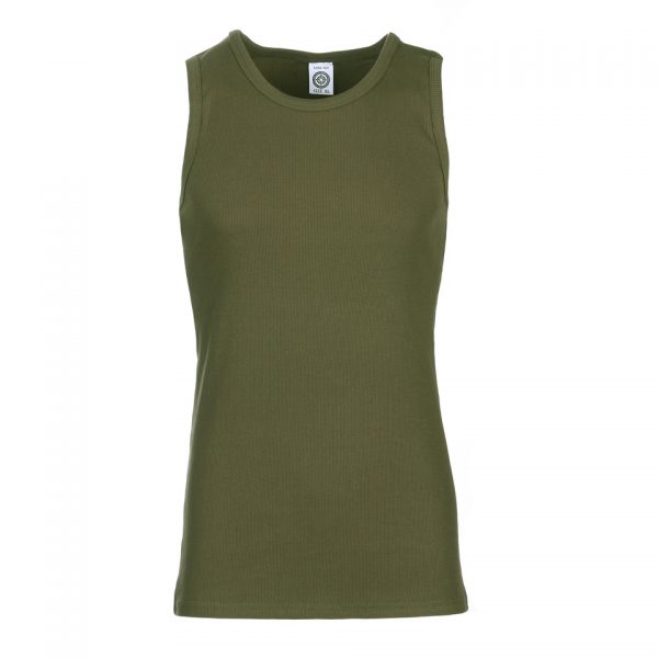 singlet Dit singlet, ook wel bekend als TankTop KL Fostex, is gemaakt van hoogwaardig 100% katoen en biedt daardoor uitstekend comfort en ademend vermogen. Het mouwloze ontwerp biedt veel bewegingsvrijheid, waardoor het ideaal is voor sport en vrije tijd. Het singlet is verkrijgbaar in verschillende maten, variërend van XS tot XXL (maatverduidelijking: 2=XS, 3=S, 4=M, 5=L, 6=XL, 7=XXL, 8=XXL), waardoor het geschikt is voor een breed scala aan lichaamstypes. Het tijdloze design maakt dit singlet een duurzame toevoeging aan je garderobe. Bestel nu en ervaar het comfort en de veelzijdigheid van dit singlet.