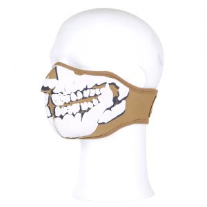 Gezichts masker neopreen skull 3D