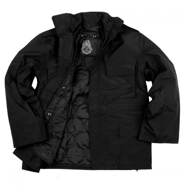 taslan Security jas Taslan van 100% polyamide voering van 100% polyester. <div class="colordesc">Zwart</div>
