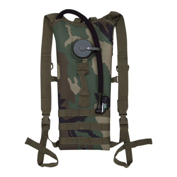 351591 Camel bag extreme3 De Camel Bag Extreme is het ultieme hydratatiesysteem van topkwaliteit. Uitgerust met een molle systeem en inclusief een robuust 2,5 liter reservoir. Afmetingen: 19 x 2 x 46 cm. <div class="colordesc"></div>