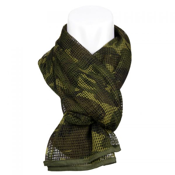 COMBAT SJAAL5 Combat sjaal British Camouflage <strong>Afmetingen: </strong> 175 x 100 cm. <strong>Materiaal: </strong>65% polyester en 35% katoen.