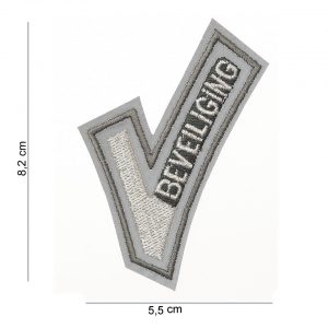 Embleem stof beveiliging refl. V #2027