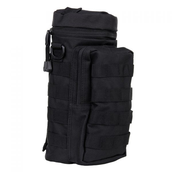 GAS BOTTLE POUCH LQ14320 Gas bottle pouch zwart van 100% nylon. <strong>Afmeting:</strong> 12,5 x 15 x 31 cm