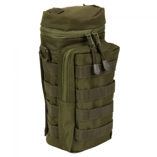 GAS BOTTLE POUCH LQ143205 Gas bottle pouch groen van 100% nylon. <strong>Afmeting:</strong> 12,5 x 15 x 31 cm