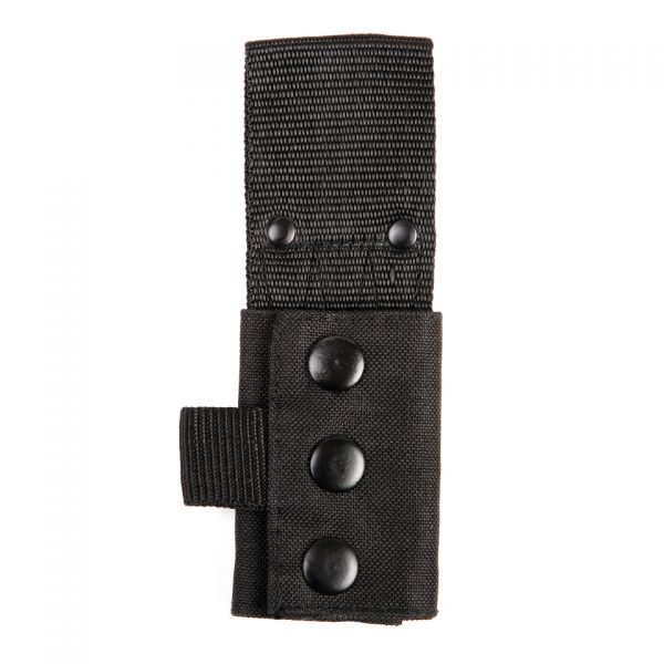 KNUPPEL HOUDER Knuppelhouder van 100% nylon. Alleen geschikt voor de Tropenkoppel smal en breed, BDU belt, Recon belt en Security riem !!! <div class="colordesc">zwart</div>