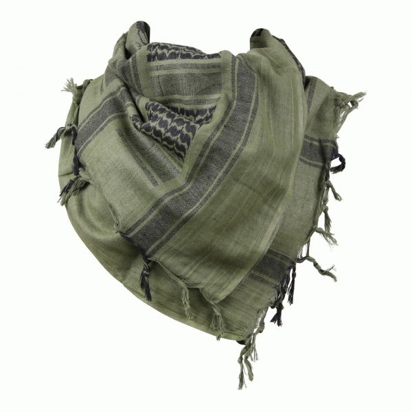 PLO SJAAL GRENADE PLO sjaal met print Groen Gemaakt van 100% katoen. <strong>Afmeting: </strong>110 x 100 cm <div class="colordesc"></div>
