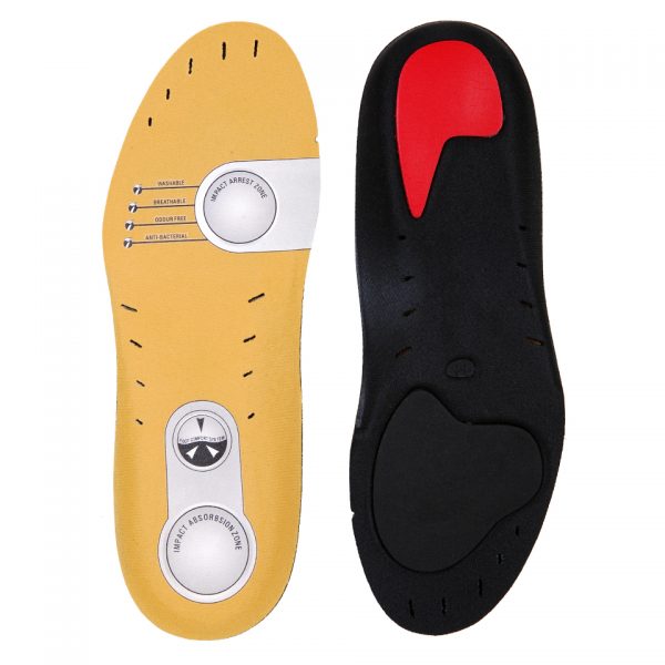 PR. INLEGZOOLTJES DE LUXE 4 laags inlegzool voor ultieme steun en comfort - afneembaar - ademend - geurvrij - anti-bacterieel S = 38,5 t/m 42,5 M = 43 t/m 45 L = 45,5 t/m 48,5