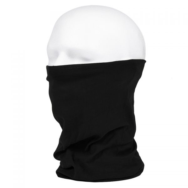 TACTICAL MULTI WRAP 101 INC5 Tactical multi wrap van 100% polyester Deze wrap heeft 6 verschillende functies. <div class="colordesc">zwart</div>
