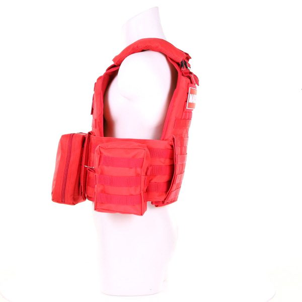 TACTICAL VEST MARSHALL2 Tactical vest Marshall. <div class="colordesc">rood</div>