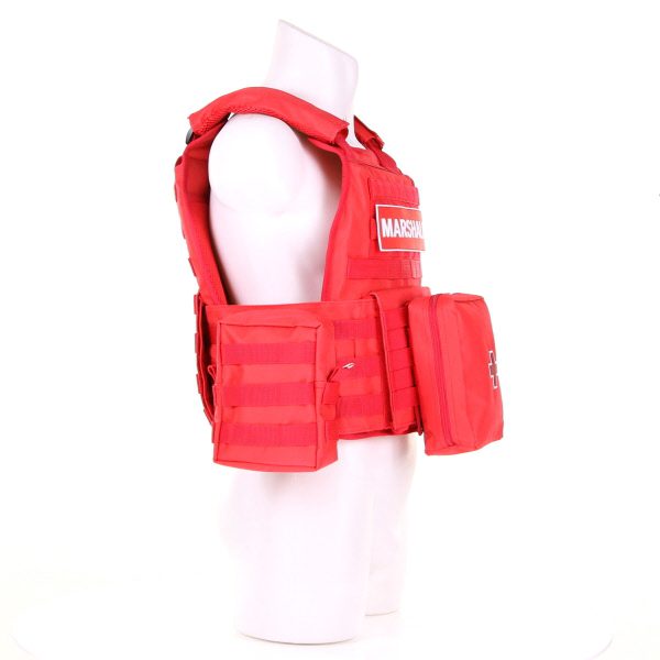 TACTICAL VEST MARSHALL3 Tactical vest Marshall. <div class="colordesc">rood</div>