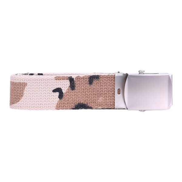 Tropenkoppel met chrome gesp9 <big>Tropenkoppel gemaakt van 100% katoen/canvas met een chromen gesp.</big> <strong>Kenmerken:</strong> <ul> <li><big>Breedte: 30 mm</big></li> <li><big>Lengte: 130 cm</big></li> <li><big>Chromen gesp</big></li> <li><big>Verkrijgbaar in 9 kleuren</big></li> </ul> <big><strong>Materiaal</strong>: 100% katoen/canvas​</big>