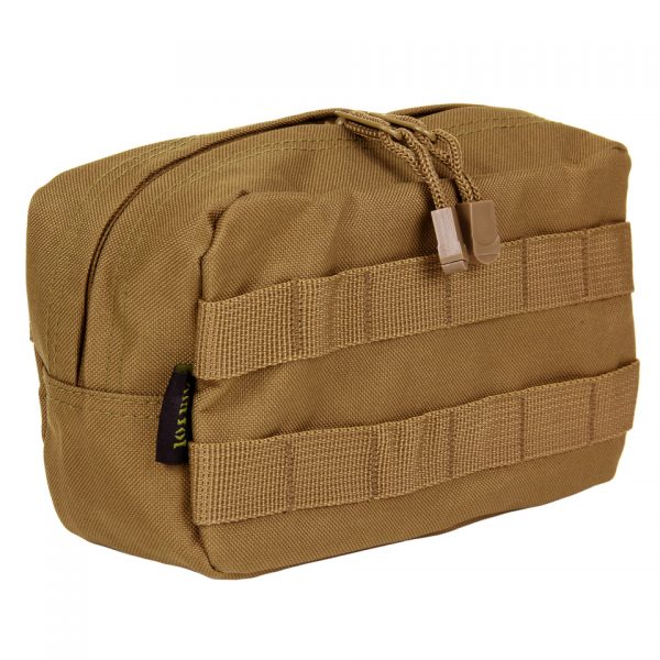 UTILITY POUCH RECON LQ143193 Utility pouch van 100% nylon. <strong>Afmeting: </strong>21 x 8 x 12 cm Coyote
