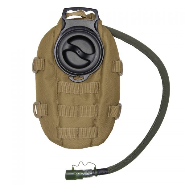 WATERPACK WITH 1.5 LTR. WATERBLADDER Water pouch met een inhoud van 1,5 liter. Gemaakt van 100% nylon. <div class="colordesc">Coyote</div>
