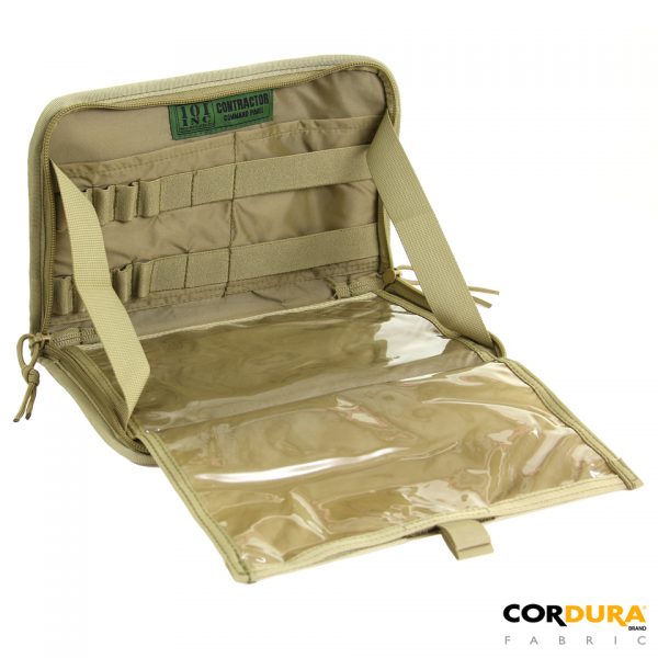ADMIN PANEL CORDURA LQ15381 1 Admin panel gemaakt van 100% cordura Afmeting: 26 X 16 X 3 cm. <div class="colordesc">zwart</div>