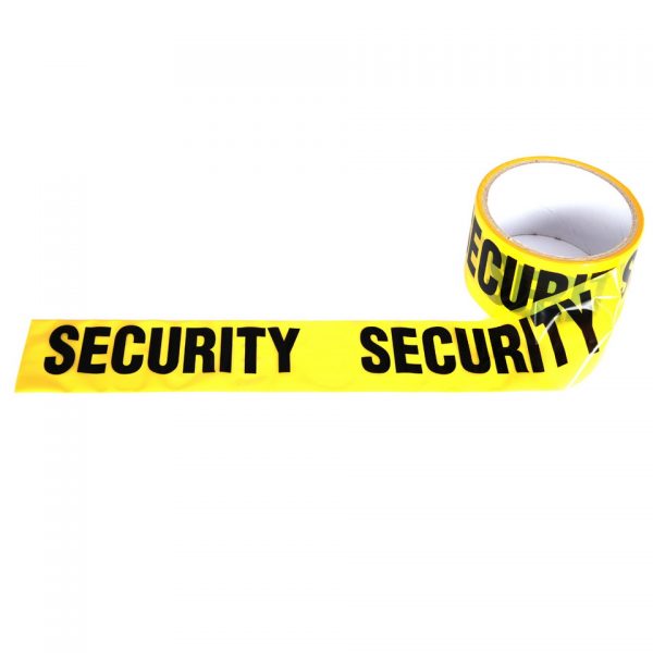 AFZETLINT SECURITY Afzetlint met tekst Afmeting: 48 mm x 30 mtr.