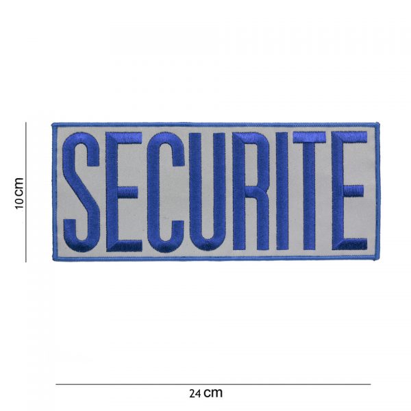 EMBLEEM STOF SECURITE 12251 5016 Embleem met tekst/afbeelding van stof. &nbsp;