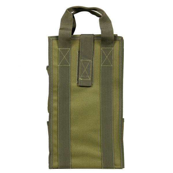 MEDICAL BAG LQ160121 Medical bag van 100% nylon. Opbergtas voor alle medische equipment. Voorzien van handige opbergvakken. <strong>Afmetingen:</strong> Breedte: 22 cm Lengte open: 85 cm Lengte dicht: 39 cm <div class="colordesc">groen</div>
