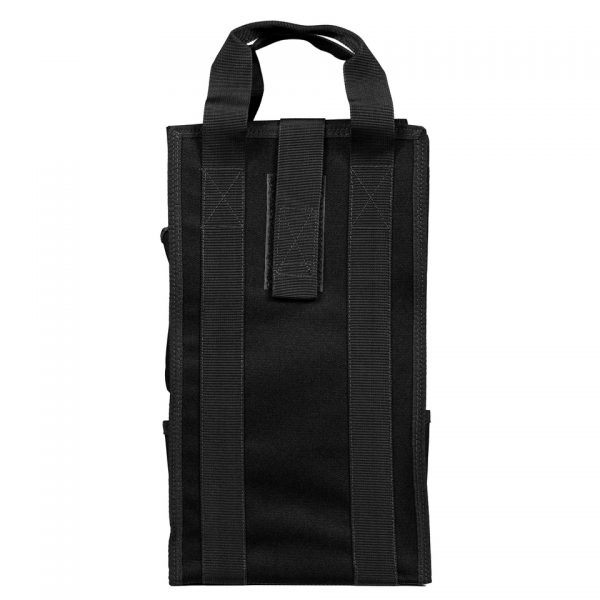 MEDICAL BAG LQ160125 Medical bag van 100% nylon. Opbergtas voor alle medische equipment. Voorzien van handige opbergvakken. <strong>Afmetingen:</strong> Breedte: 22 cm Lengte open: 85 cm Lengte dicht: 39 cm <div class="colordesc">zwart</div>