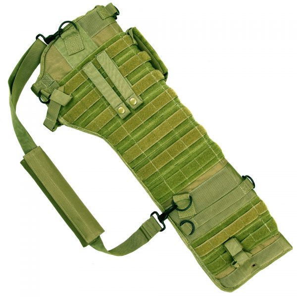 SHOTGUN POUCH HEAVY4 Shotgun pouch voorzien van MOLLE systeem. <strong>Afmeting:</strong> 73 x 14 cm <div class="colordesc">groen</div>