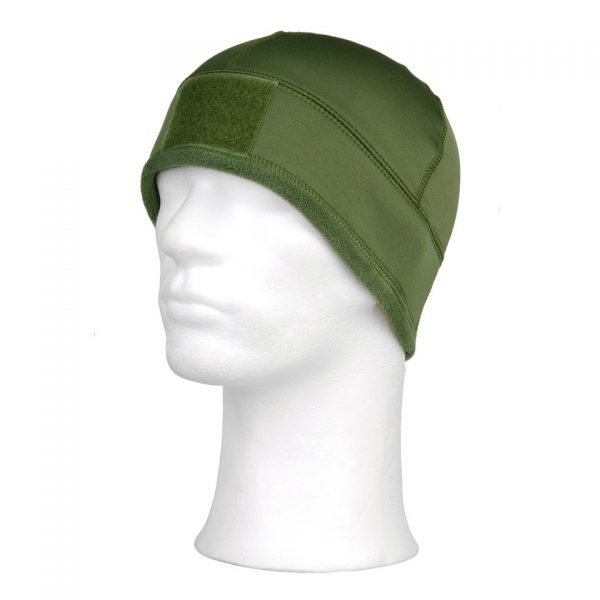 TACTICAL FLEECE CAP WARRIOR3 Fleece cap van 100% polyester. <div class="colordesc">Groen</div>