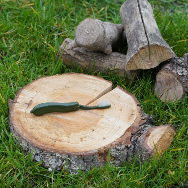 469475 Opvouwbare tandenborstel1 Opvouwbare tandenborstel Groen van 100% plastic.