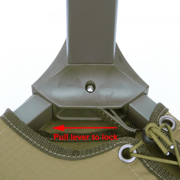 KAMPEER STOEL BUSHLIFE8 Opvouwbare lichtgewicht stoel <strong>Kenmerken:</strong> <ul> <li>Stof: 600D r-p-stop polyoxford PU gecoat 600 mm</li> <li>Frame: PP en dia. 26 mm aluminium</li> <li>Afmeting stoel: 44 x 44 x 47 cm totale hoogte 92 cm</li> <li>Afmeting verpakking: 45 x 45 x 12 cm</li> <li>Unieke, stijlvolle en duurzame outdoor stoel</li> <li>Hoogwaardige materialen</li> <li>Lichtgewicht aluminium frame</li> <li>Makkelijk mee te nemen door stevig handvat</li> </ul> Groen