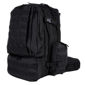 Rugzak assault 3-days inhoud 60 liter Zwart